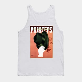 PRINCEPS Cervo Italia 1934 MENS HAT Advertisement by Xanti Schawinski Vintage Art Deco Tank Top